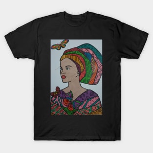 Woman portrait T-shirt T-Shirt